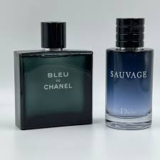 DIOR SAUVAGE AND BLU DE CHANEL 100ML